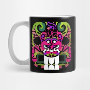 Cougar with smile ecopop from el salvador ancient culture Mug